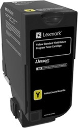 Lexmark  74C5SY0 Sarı Toner