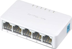 Mercusys  MS105 5 Port 10/100 Mbps Switch