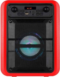 Mikado  MD-V9BT 9 W BT USB Aux TF Kart Girişli Kırmızı Müzik Seti