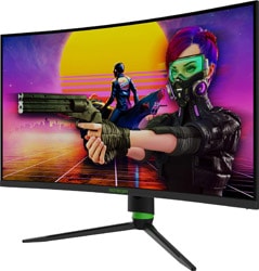 Monster  Aryond A32 V1.1 31.5" 1 ms 2K Pivot Curved 165 Hz Oyuncu Monitörü