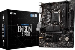 MSI  B460M-A Pro Intel LGA1200 DDR4 Micro ATX Anakart