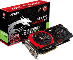 MSI  GTX 970 GAMING 4G 4 GB Ekran Kartı