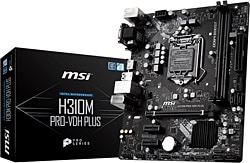 MSI  H310M PRO-VDH Plus Intel LGA1151 DDR4 Micro ATX Anakart