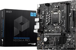 MSI  H510M-A Pro Intel LGA1200 DDR4 Micro ATX Anakart