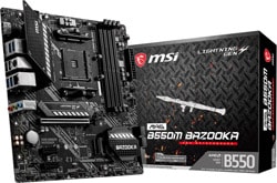 MSI  Mag B550M Bazooka AMD AM4 DDR4 Micro ATX Anakart