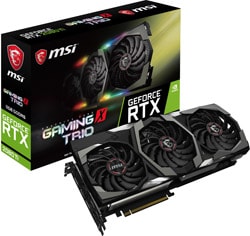 MSI  RTX 2080 TI GAMING X TRIO 352 Bit GDDR6 11 GB Ekran Kartı
