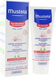Mustela  Soothing Moisturizing Çok Hassas Ciltler için Rahatlatıcı Yüz Kremi 40 ml
