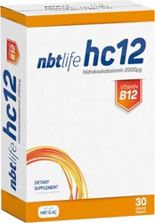 Nbt Life  HC12 Vitamin B12 30 Kapsül