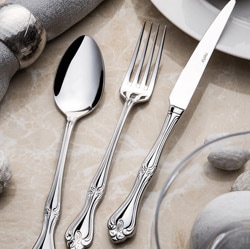 Nehir  Lalezar Sade 89 Parça 12 Kişilik Çatal Kaşık Bıçak Takımı