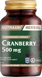 Nutraxin  Cranberry 500 mg 60 Tablet