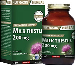 Nutraxin  Milk Thistle 200 mg 60 Tablet