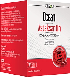 Ocean  Astaksantin 30 Kapsül