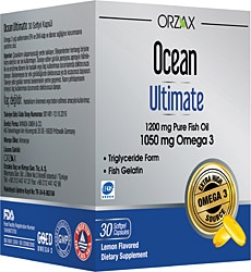 Ocean  Ultimate Balık Yağı 1200 mg 30 Kapsül