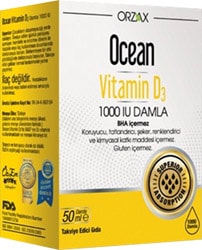 Ocean  Vitamin D3 1000 IU Damla 50 ml