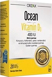 Ocean  Vitamin D3 400 IU Sprey 20 ml