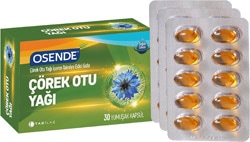Osende  Çörek Otu Yağı 30 Yumuşak Kapsül