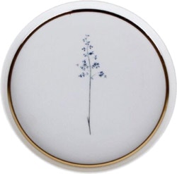 Porland  Botanical Desen8 18 cm Düz Tabak