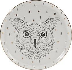 Porland  Forest Owl 20 cm Düz Tabak