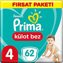 Prima  Pants 4 Numara Maxi 62'li Külot Bez