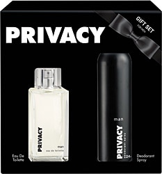 Privacy  Man EDT 100 ml + Deodorant Sprey 150 ml Erkek Parfüm Seti
