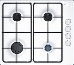 Profilo  OB36P2B80L Beyaz Emaye Ankastre Ocak