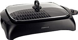 Profilo  PEI0990B 1500 W Cam Kapaklı Izgara