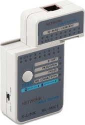 S-link  SK-565CT RJ45 Ağ Kablosu Test Cihazı