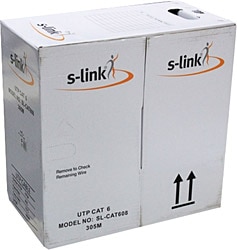 S-link  SL-CAT608 UTP 305 m CAT6 Network Kablosu