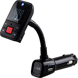 S-link  SL-FM65 SD/Usb Destekli + 2.1 A Usb Şarj Portlu FM Transmitter