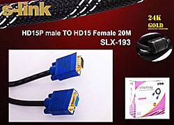 S-link  SLX-193 20 m VGA Dönüştürücü