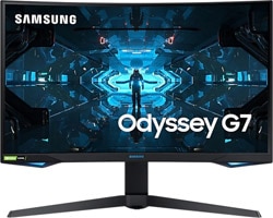 Samsung  Odyssey G7 LC27G75TQSRXUF 27" 1ms WQHD G-Sync Freesync Curved Pivot Oyuncu Monitörü