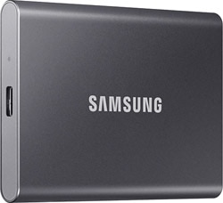 Samsung  T7 MU-PC1T0T/WW Gri USB 3.2 1 TB Taşınabilir SSD