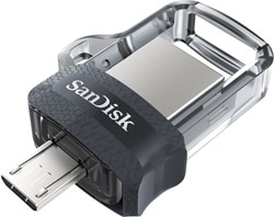 SanDisk  Ultra Dual Drive m3.0 SDDD3-032G-G46 32 GB Flash Bellek