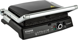 Schafer  Concept Grill 2000 W Tost Makinesi Siyah
