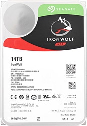 Seagate  IronWolf Nas ST14000VN0008 SATA 3.0 7200 RPM 3.5'' 14TB Harddisk