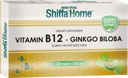 Shiffa Home  B12 Ginkgo Biloba 28 Tablet