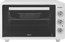 Simfer  4244 42 lt Beyaz Midi Fırın
