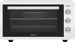Simfer  4552 Çift Camlı 45 lt Beyaz Midi Fırın