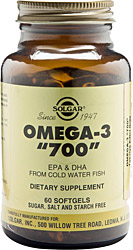 Solgar  Omega 3 700 mg 60 Kapsül