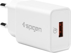 Spigen  Essential 18W Hızlı Şarj USB Qualcomm 3.0 + iP (Intelligent Power Technology) Duvar Şarjı F111