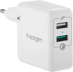 Spigen  Essential F207 18 W Hızlı Şarj Adaptörü