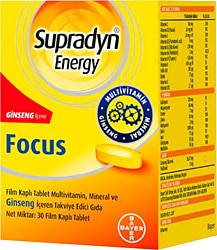 Supradyn  Energy Focus 30 Tablet