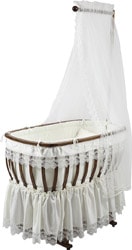 Tahterevalli Beşik  Tahterevalli Elegance Ceviz Sepet Beşik