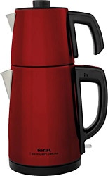 Tefal  Tea Expert Deluxe Kırmızı 1650 W Çelik Demlikli Çay Makinesi