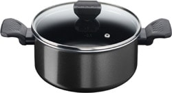 Tefal  1X Extra Cook & Clean Difüzyon Tabanlı 24 cm Titanyum Derin Tencere