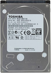 Toshiba  MQ01ABD100 SATA 2.0 5400 RPM 2.5" 1 TB Harddisk