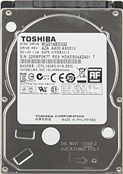 Toshiba  320 GB MQ01ABD032 Hard Disk