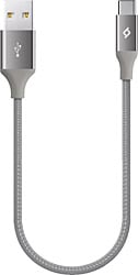 Ttec  AlumiCable Mini 2DK26UG 30 cm Uzay Grisi USB to Type-C Şarj Kablosu