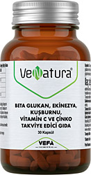 Venatura  Beta Glukan Ekinezya Kuşburnu Vitamin C ve Çinko 30 Kapsül