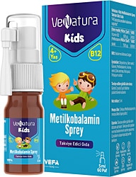 Venatura  Kids B12 Metilkobalamin 5 ml Sprey